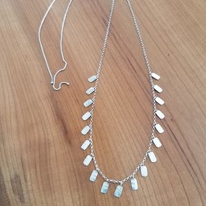 Silpada .925 Sterling Silver Shimmer Necklace